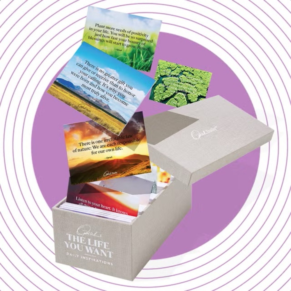 The Life You Want Inspiration Box - Cream